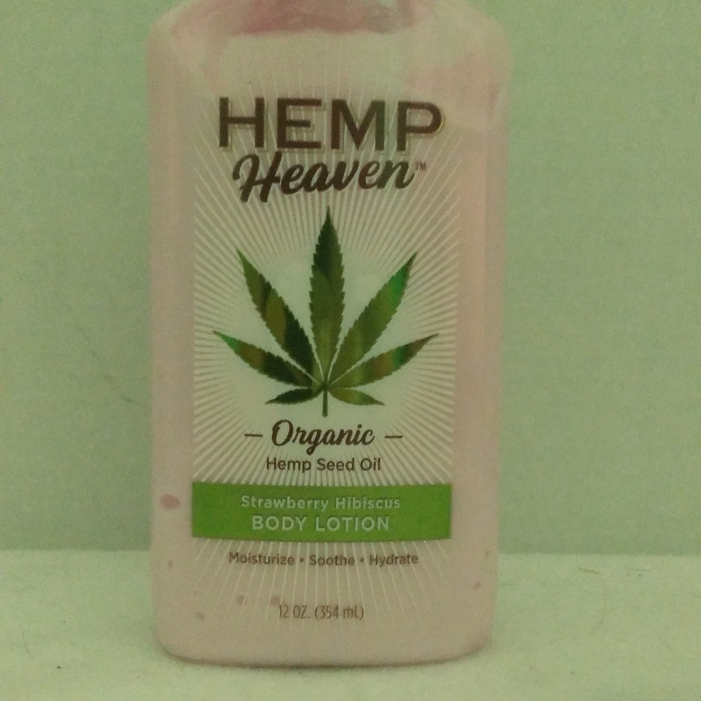Hemp Heaven Organic Hemp Seed Oil.
